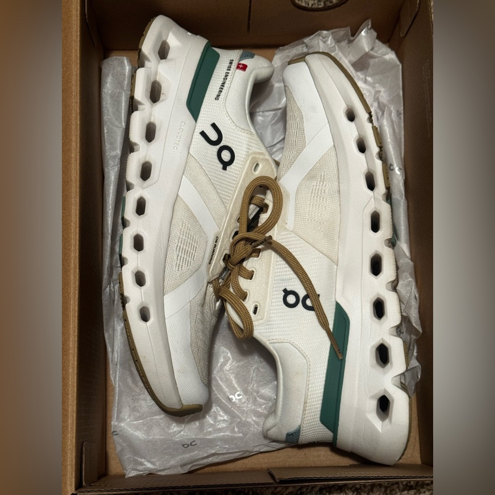 On cloud shoes